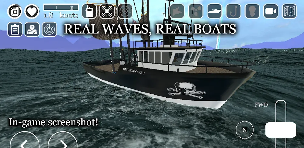 uCaptain: Boat Fishing Game 3D 1