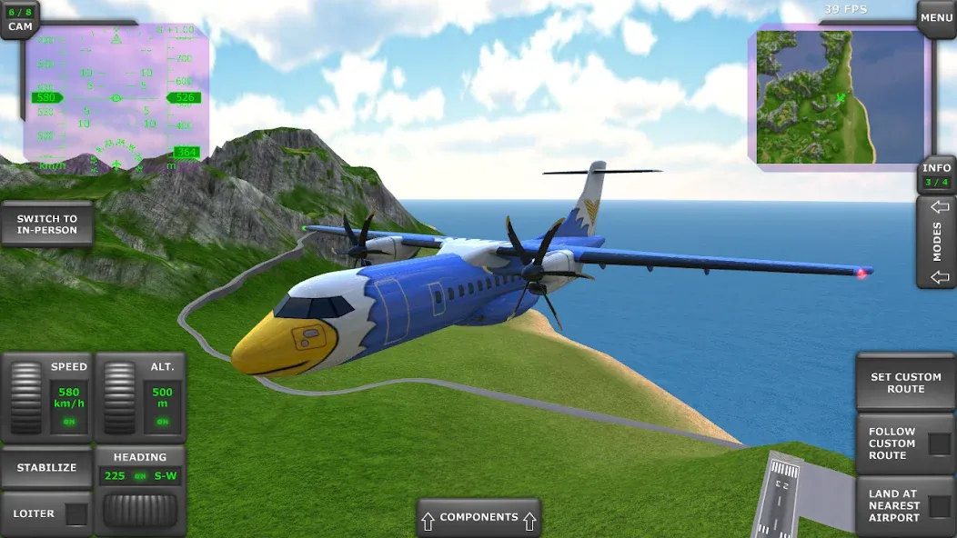 Turboprop Flight Simulator 3D 6