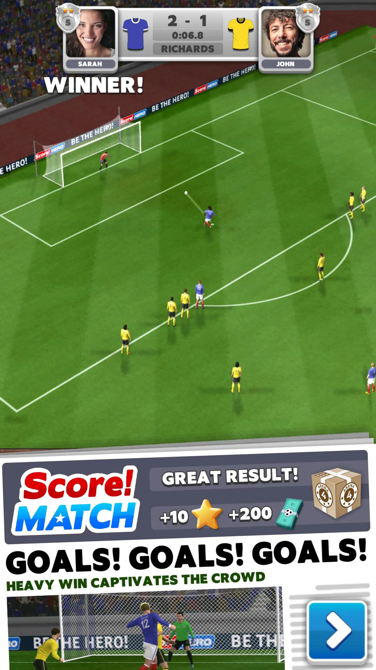 Score Match Score Match