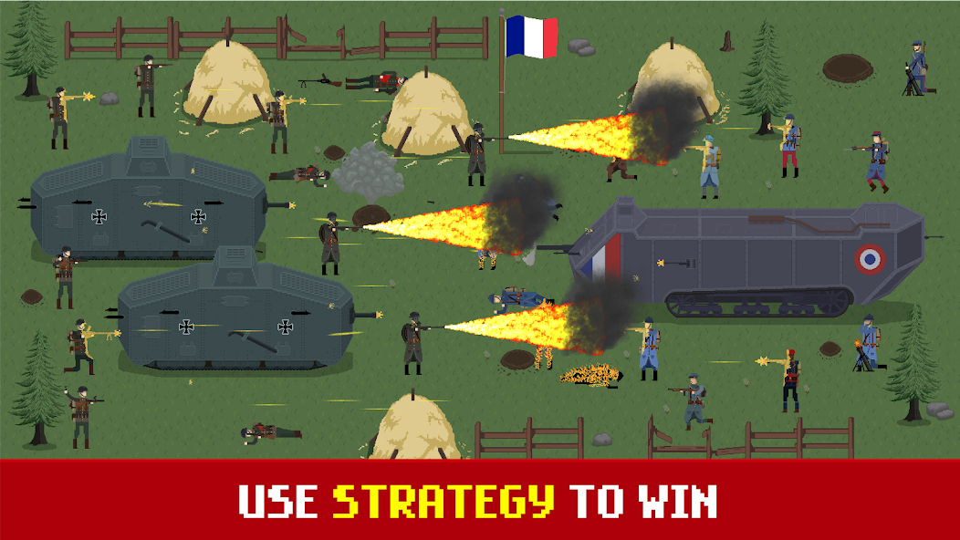 Trench Warfare WW1: RTS Battle 1