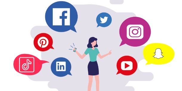 Most popular social media by year
